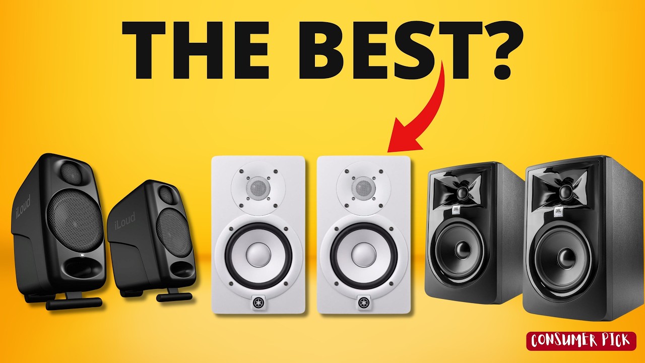 Best Studio Monitors 2025 - (Upgrade Your Studio)