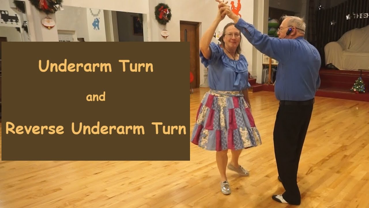 Lesson Slow Two Step 02 - Underarm Turn and Reverse Underarm Turn