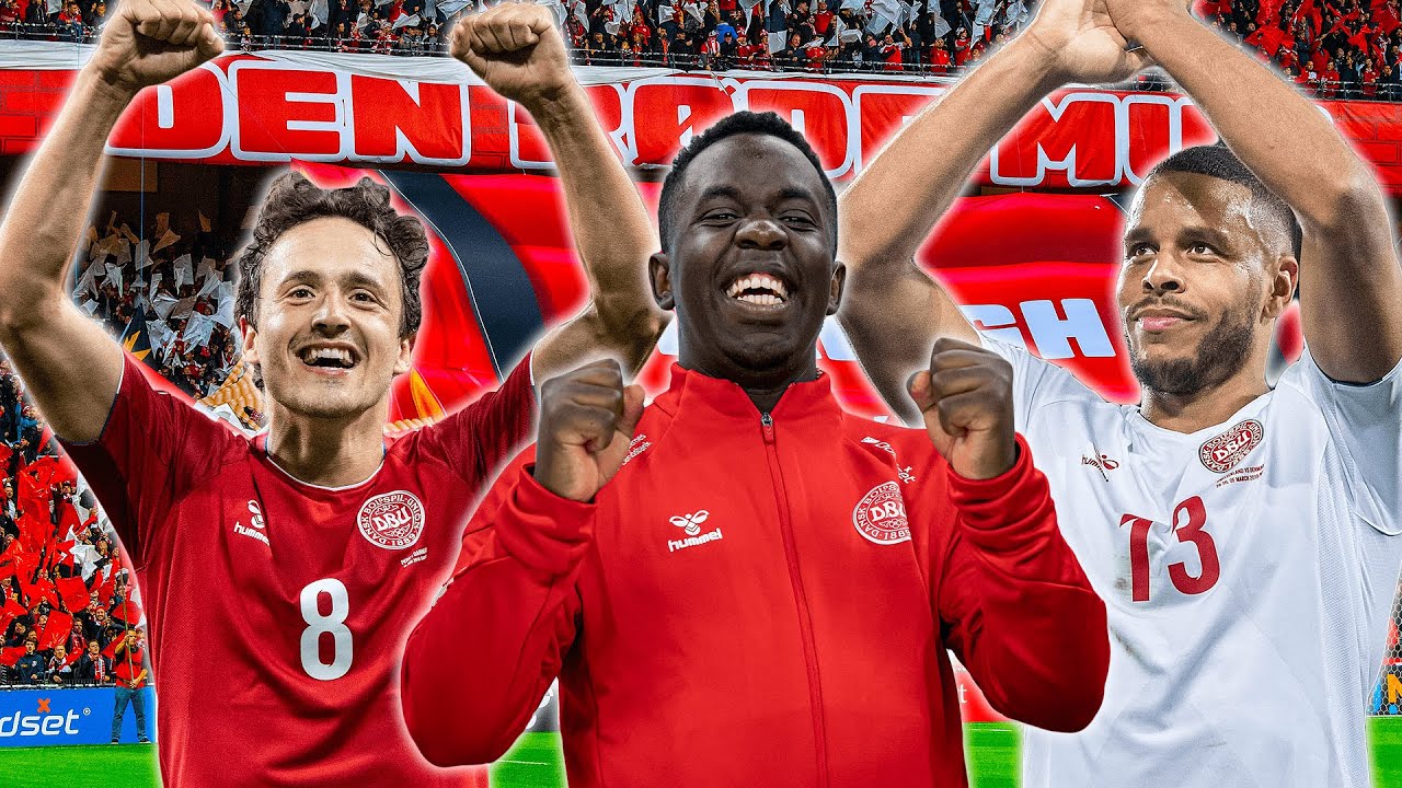 Melvin quizzer med Thomas Delaney og Mathias 