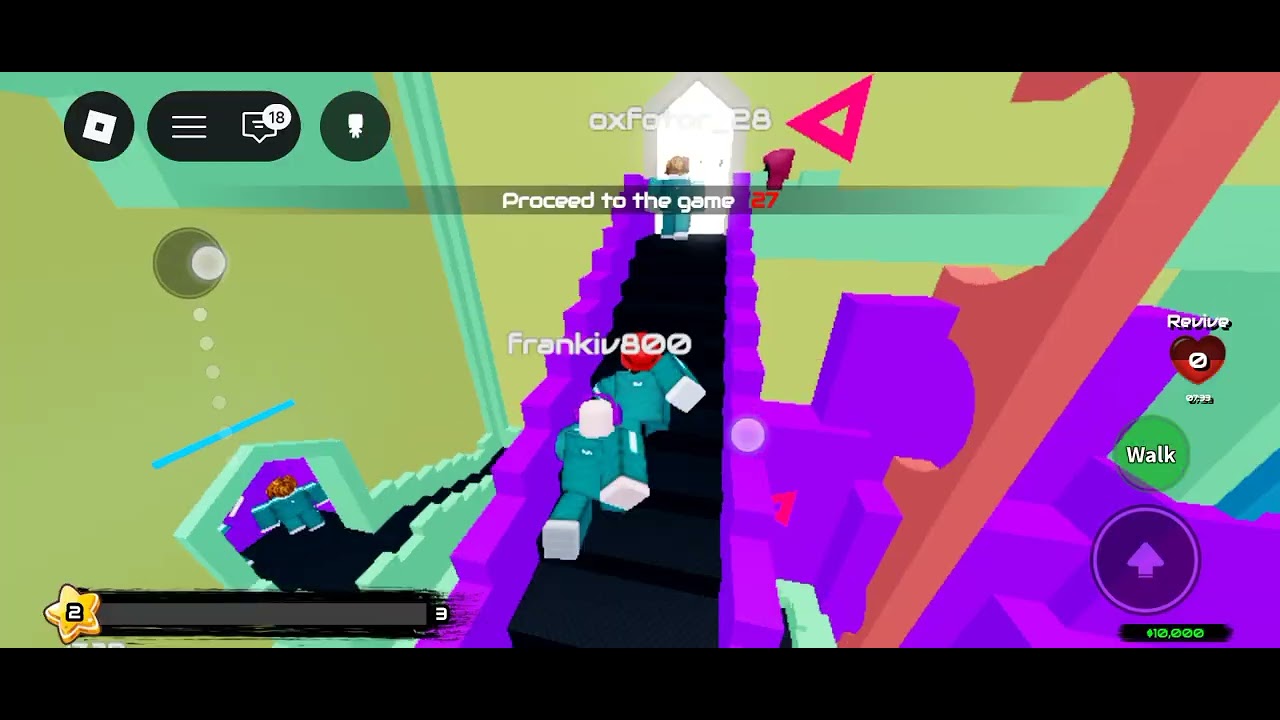 I play the squid game