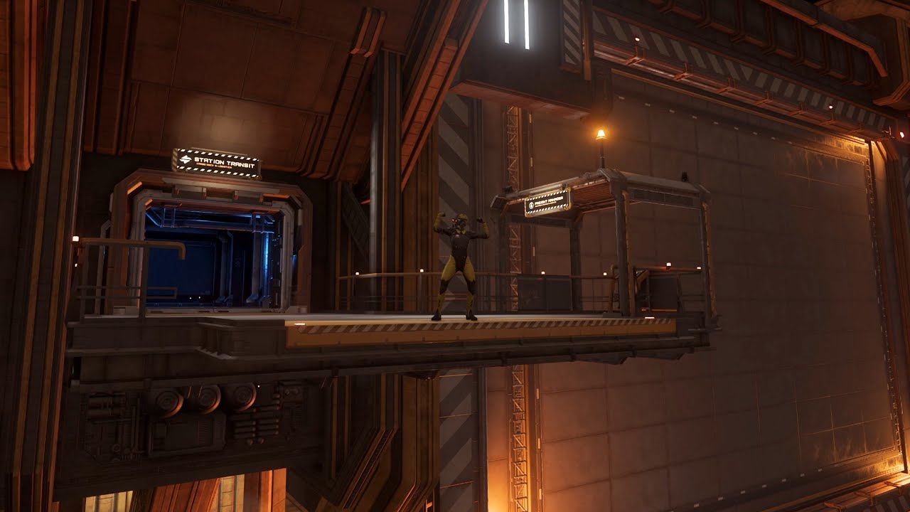 Star Citizen 4.3.2 PTU | Pyro Space Station External Freight Elevator Preview