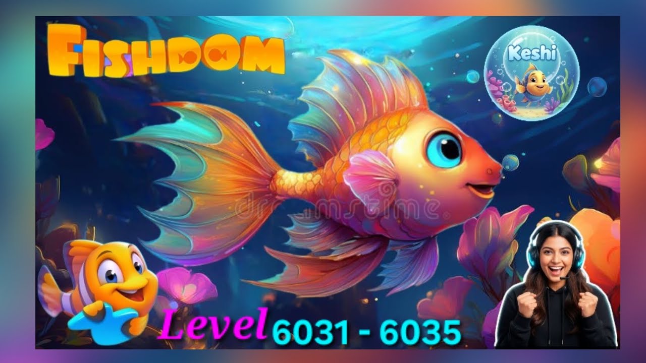 FISH DOM | Level 6031 to 6035 | Gaming_With_Keshi 🐬🐠