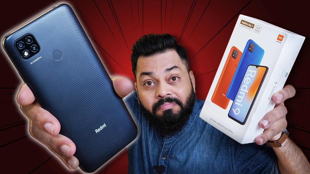 Redmi 9 Unboxing & First Impressions ⚡⚡⚡ MediaTek Helio G35, 4GB RAM, MIUI 12 & More