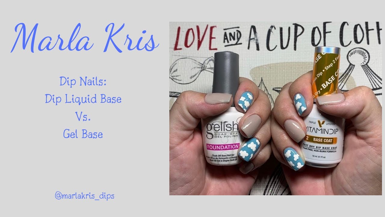 Dip Powder Nails: Gel Base Vs. Dip Liquids
