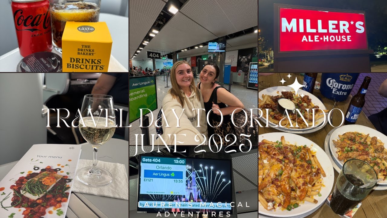 Travel Day To Orlando June 2025✈️🇺🇸🐭🌍🎢✨|Avanti International Resort|Millers Ale House|