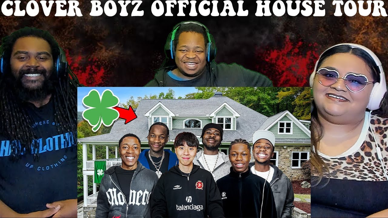 CLOVER BOYZ OFFICIAL HOUSE TOUR | REACTION