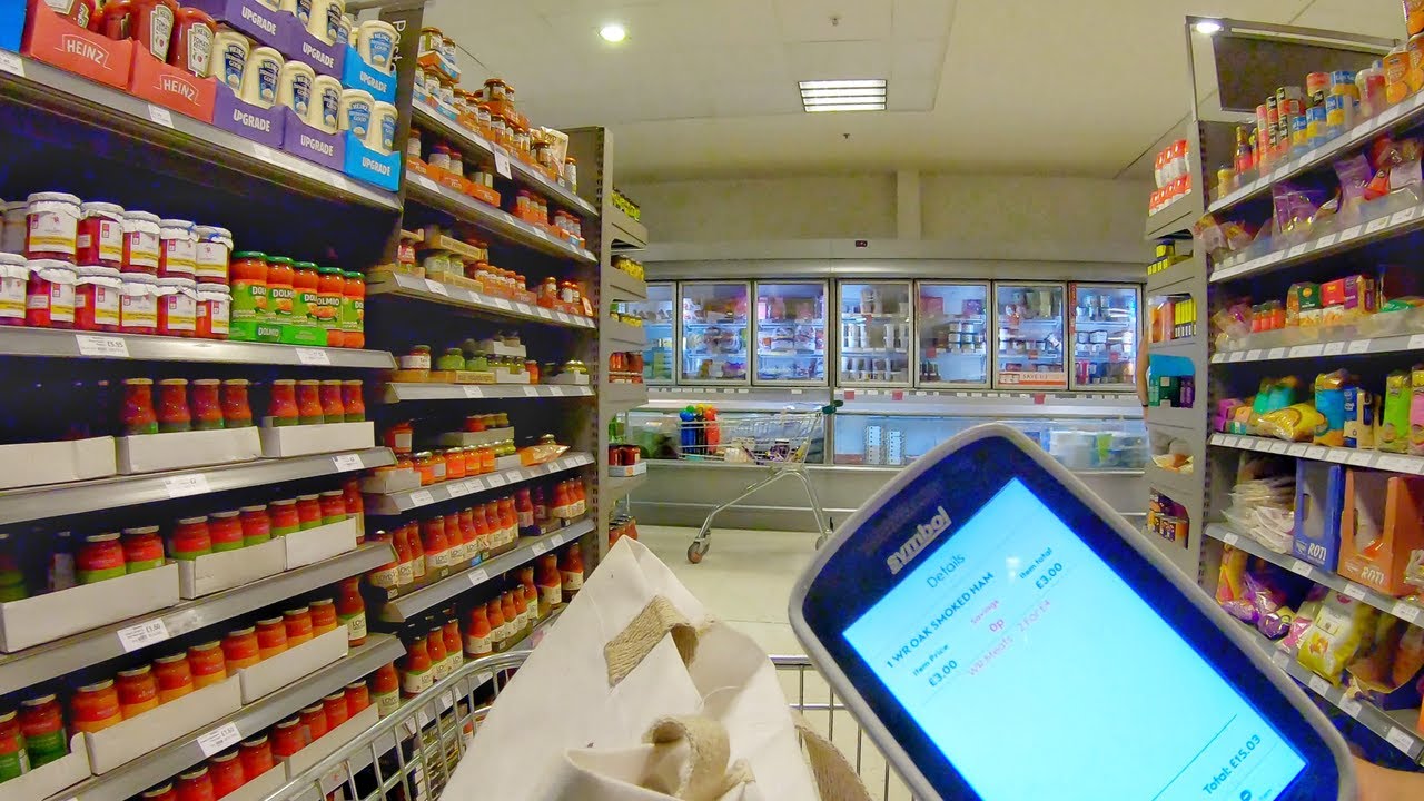 British Supermarket Shopping Walk - Waitrose / 英国のスーパー　ウエイトローズ (日本語サブタイトル）