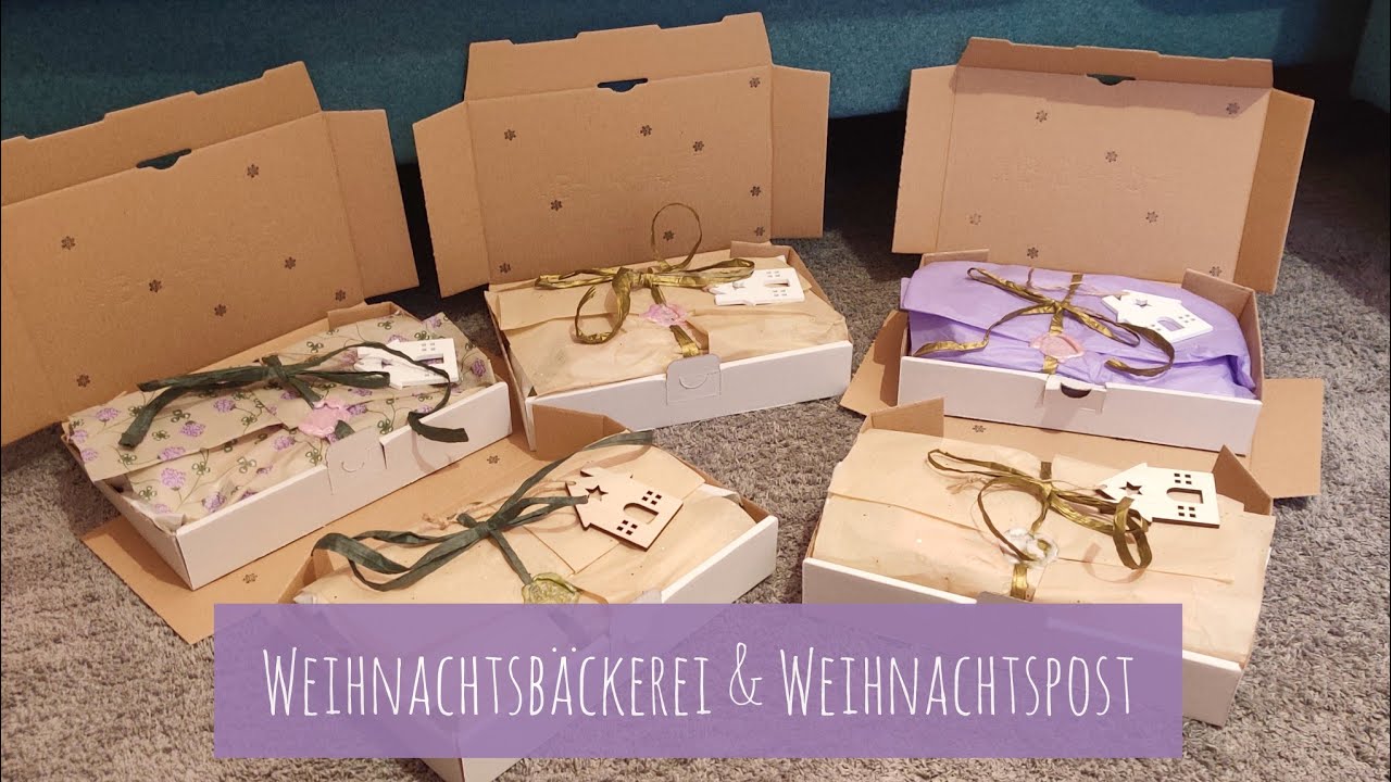 Weihnachtsbäckerei & Weihnachtspost | gemütliches Tüfteln im Advent | dekoriat