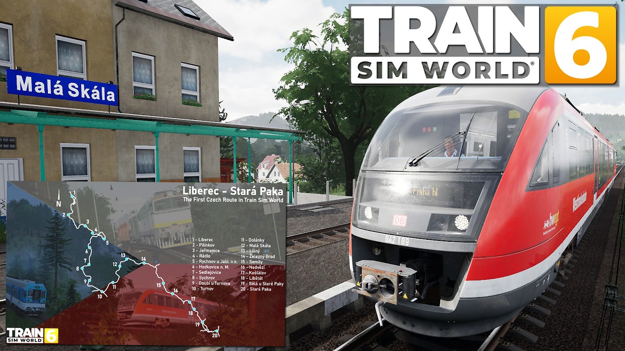 Train Sim World 6 BR 642 DESIRO Classic in Tschechien? | TSW 6 Liberec Stara Paka Gameplay [Deutsch]