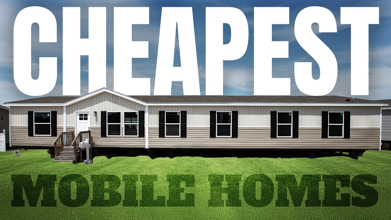CHEAPEST Mobile Homes | Affordable Prefab House Tours