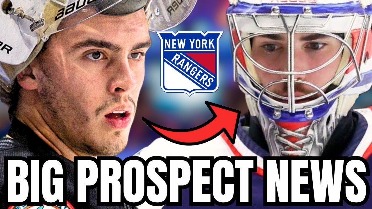 MASSIVE new york rangers TOP goalie prospects UPDATE...