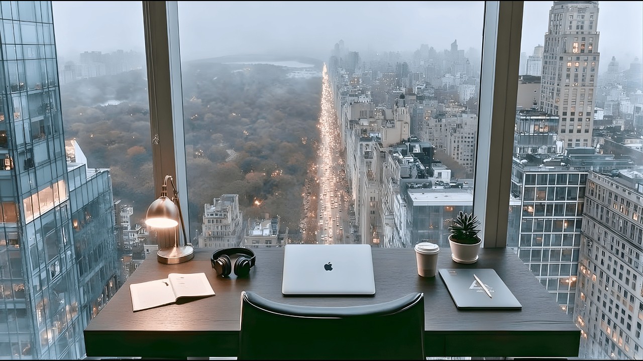 Focus Music | Today&rsquo;s Digital Workspace: Manhattan | For Calm Focus and Productivity