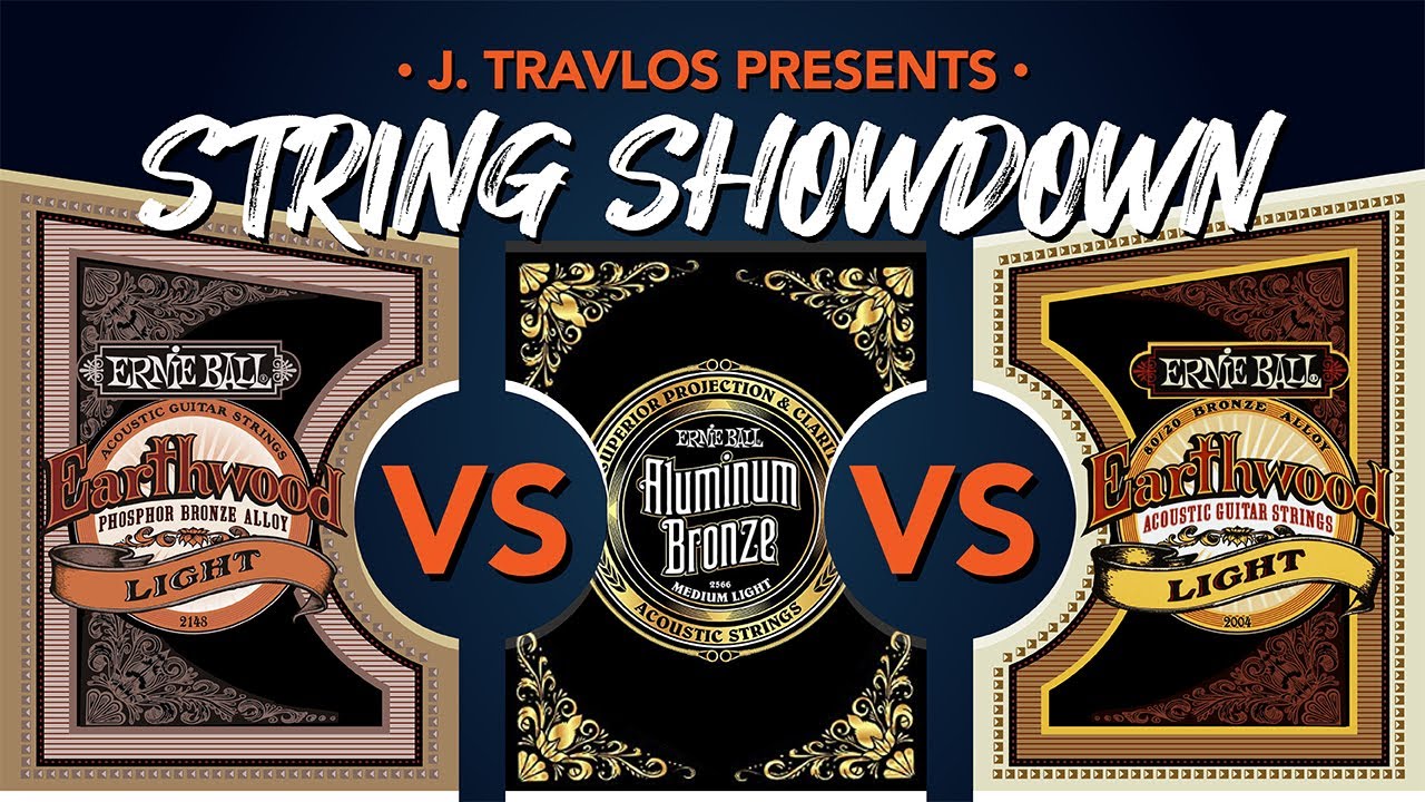 Guitar String Showdown | Ernie Ball Earthwood Tone Pack Acoustic Guitar Strings