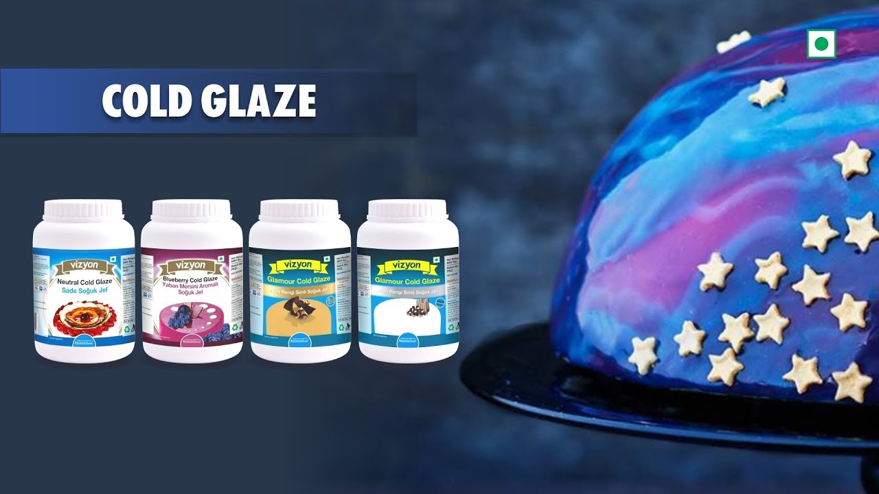 Cold Glaze Cake Decoration Ideas