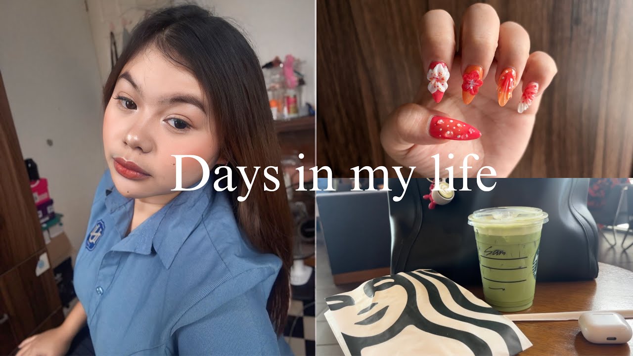 DAYS IN MY LIFE✨ matcha break, nails, etc