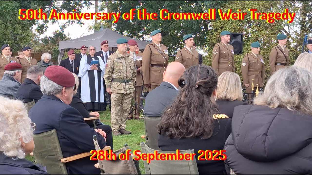 50th Anniversary of the Cromwell Weir Tragedy -  Sunday 28th September 2025