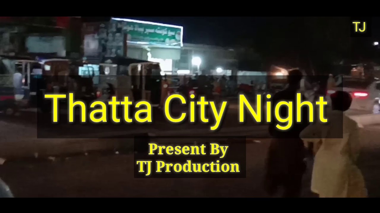 Thatta City Night | TJ Production | Short Film