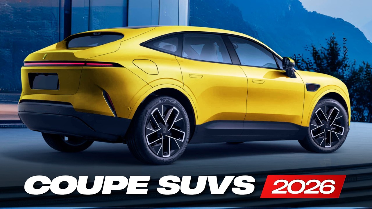 10 All-New Coupe SUVs for 2025-2026 (Review with Prices)
