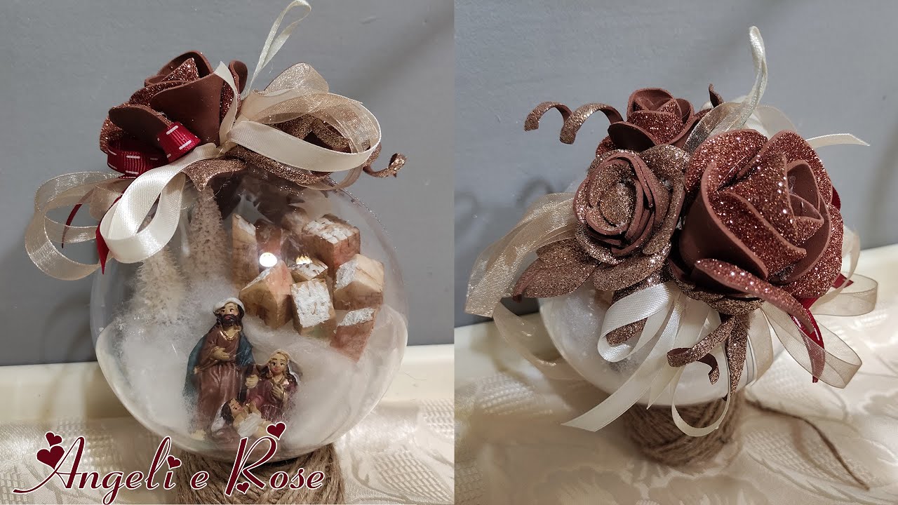 DIY - Sfera nataliza con presepe