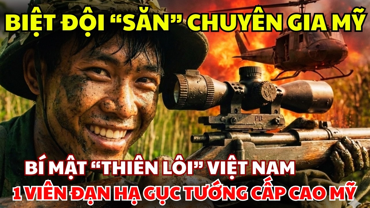 Bí mật “Thiên Lôi” Việt Nam: Cơ chế nào khiến 1 viên đạn hạ gục tướng cao nhất?