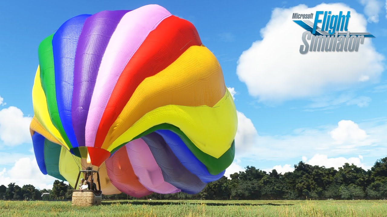 STUDY LEVEL Hot Air Balloon? | Microsoft Flight Simulator