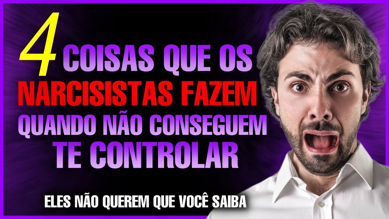 VEJA O QUE ACONTECE QUANDO O NARCISISTA PERDE O CONTROLE SOBRE VOCÊ