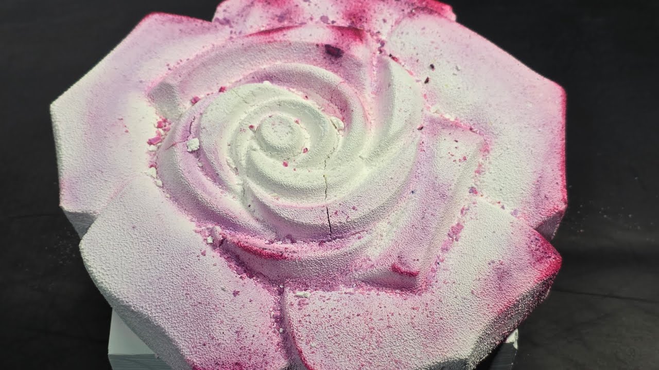Reform Rose Slab | Fresh Blocks | Dusty | ASMR I Oddly Satisfying #asmr #fyp #oddlysatisfying 