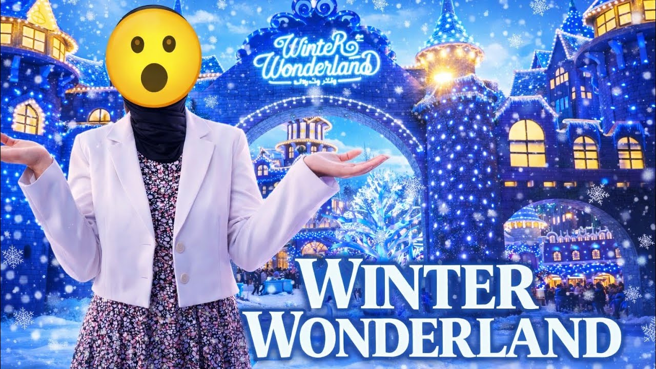 The Most Magical Night at Winter Wonderland ✨❄️ | In Urdu 