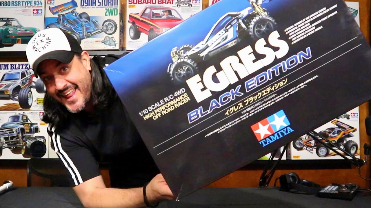 Unboxing the Tamiya Egress Black Edition RC Kit - 47489