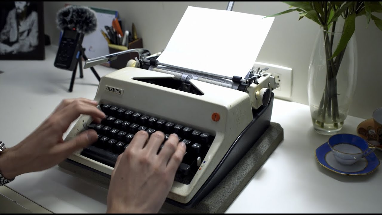 ASMR - Máquinas de Escrever (sem voz)