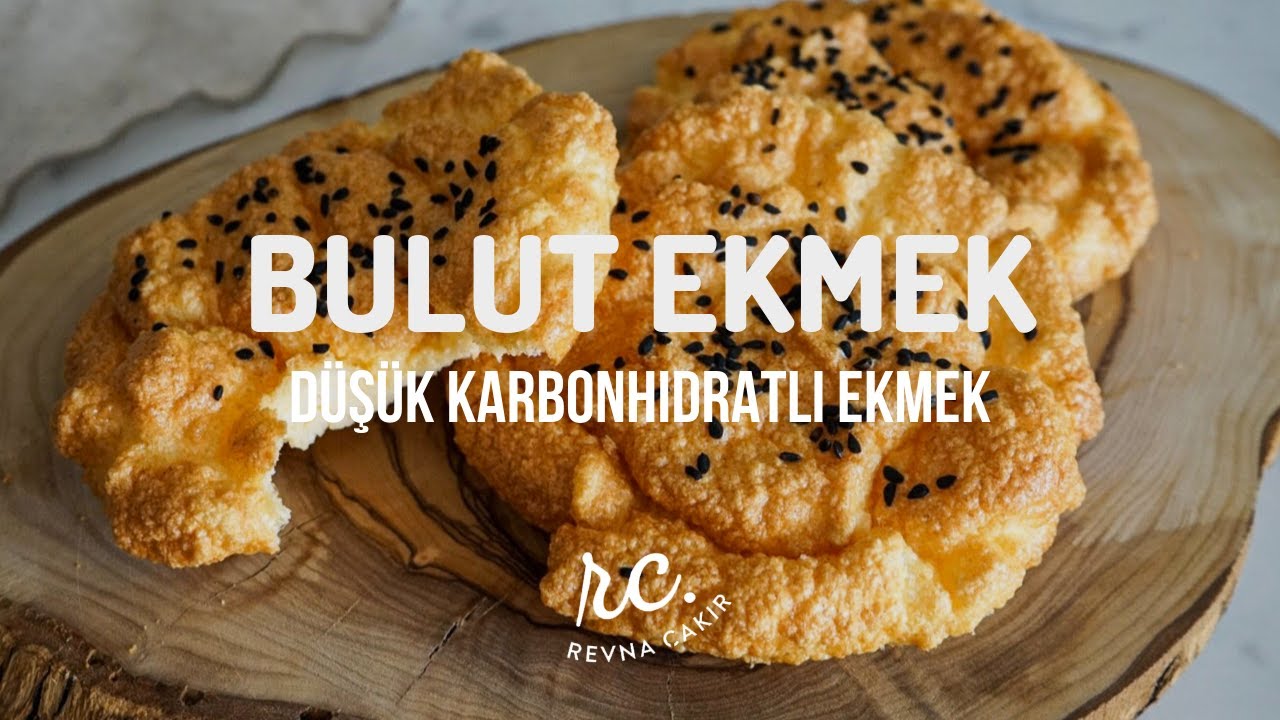 Düşük Karbonhidratlı Unsuz Bulut Ekmek I Protein Deposu!