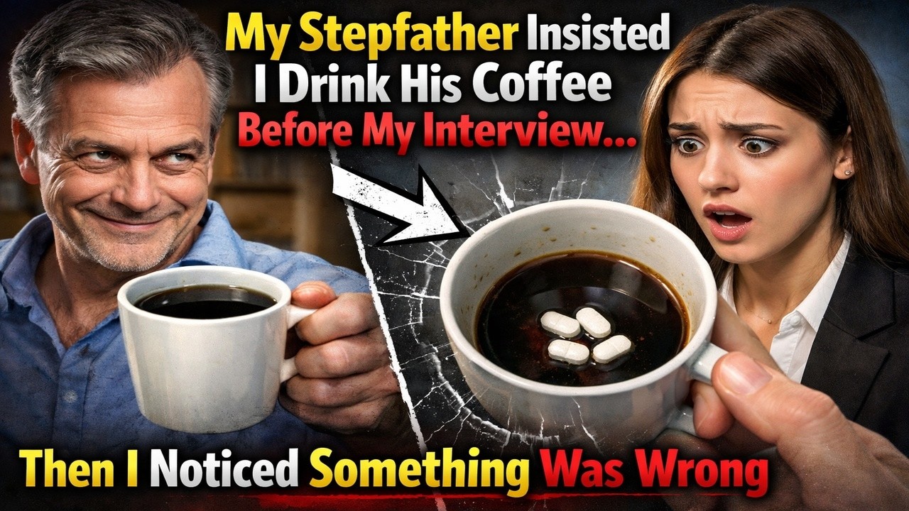 I Almost Drank My Stepfather’s Coffee Before My Interview… Then I Saw the Truth