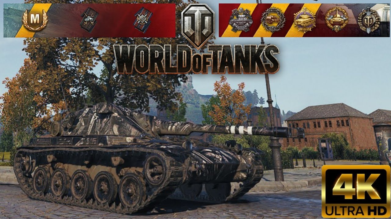 AMX ELC bis - Widepark map - 11 kills - 3,8k damage World of Tanks replay 4K