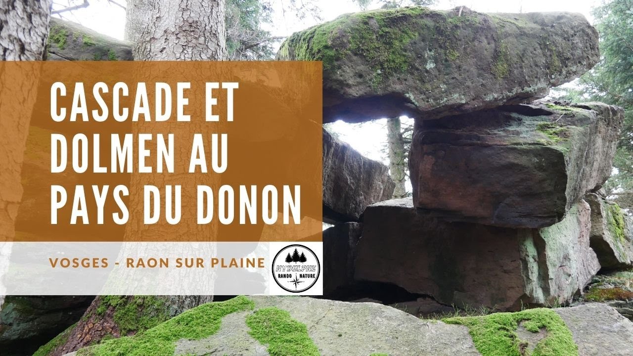 Randonnée au pied du Donon. De la cascade de la Crache à la roche de la Hazelle à Raon sur Plaine