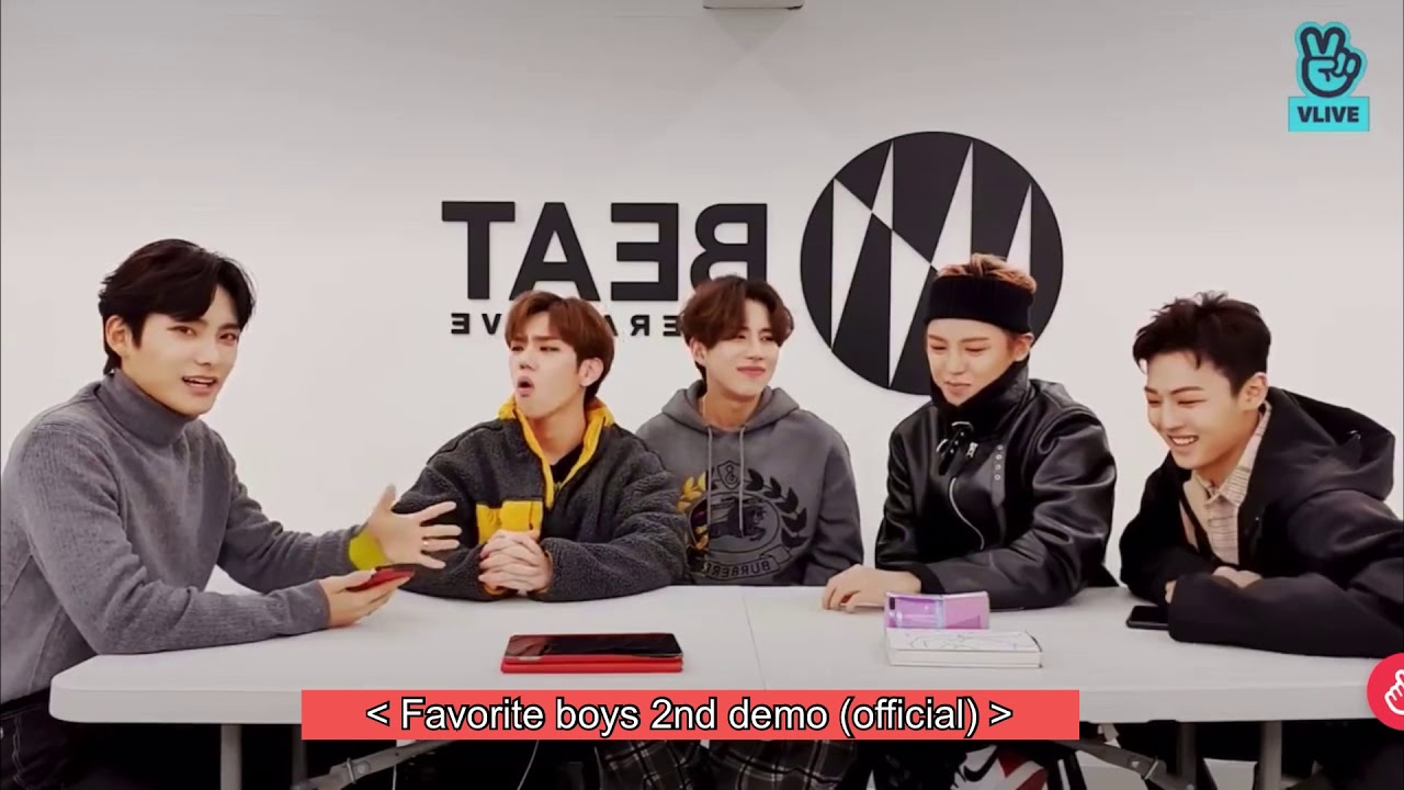A.C.E letting us hear their demo version of Favorite boys & Take Me higher