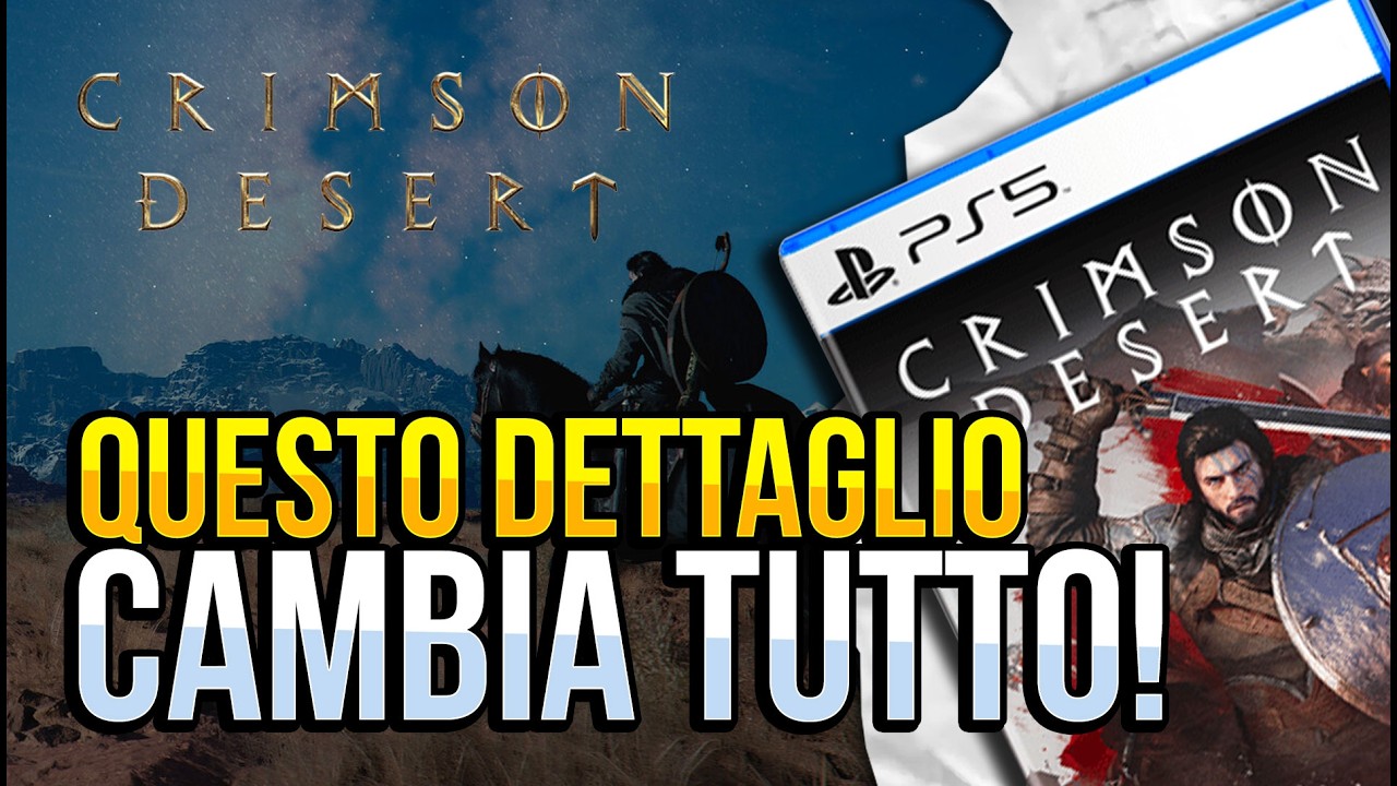 CRIMSON DESERT questo CAMBIA TUTTO 🚨 LA STORIA