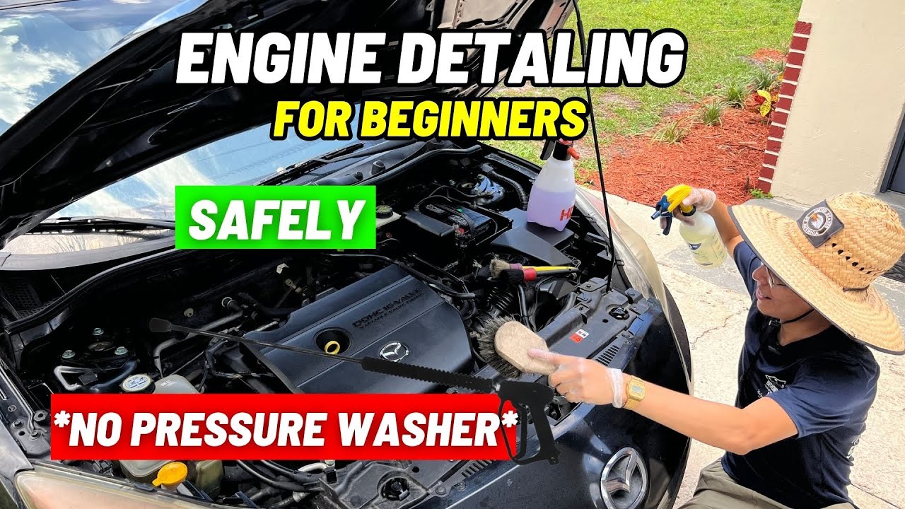 How To Safely Clean Your Engine Bay - Detailing Beyond Limits