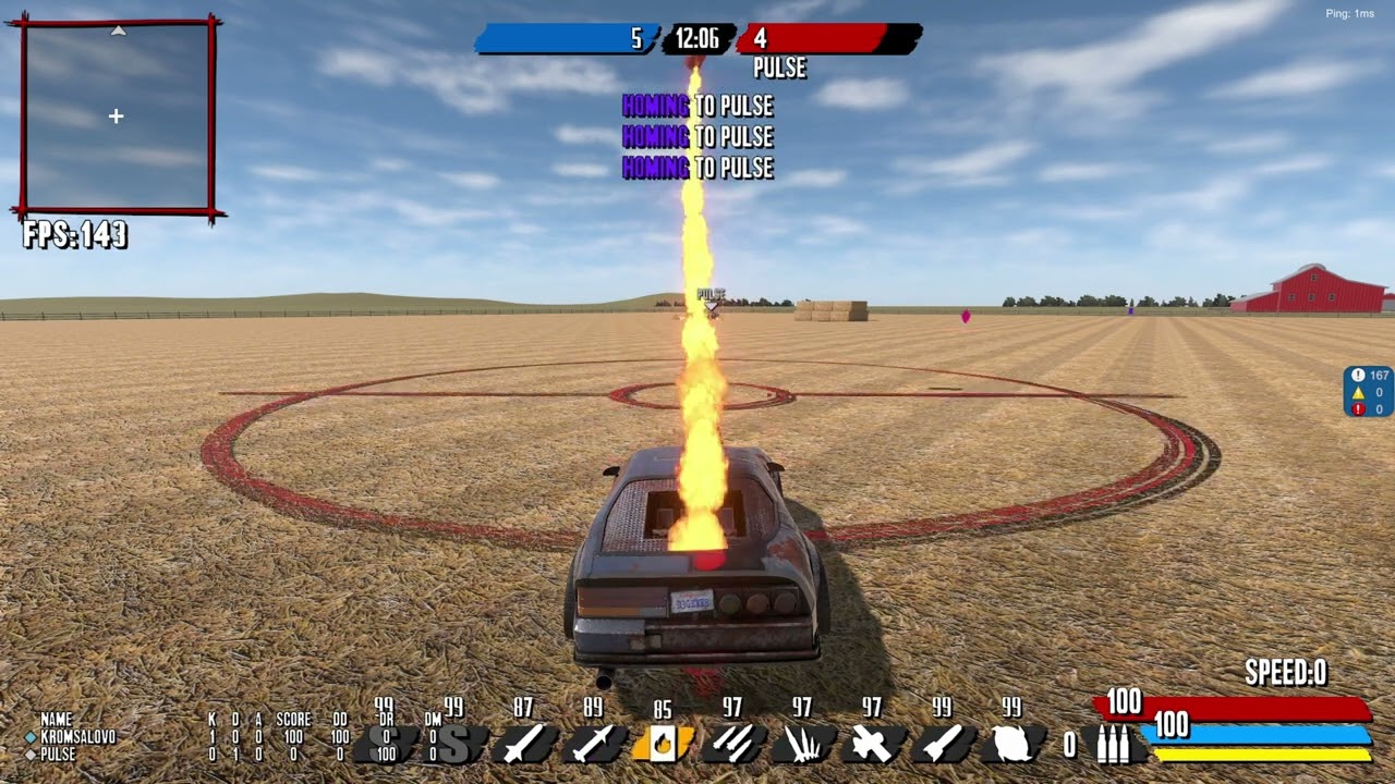 Kroms Car Combat - Schizm Weapon Animations