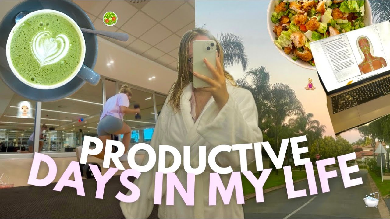 PRODUCTIVE DAYS IN MY LIFE || achieving my 2026 goals 📚🥗
