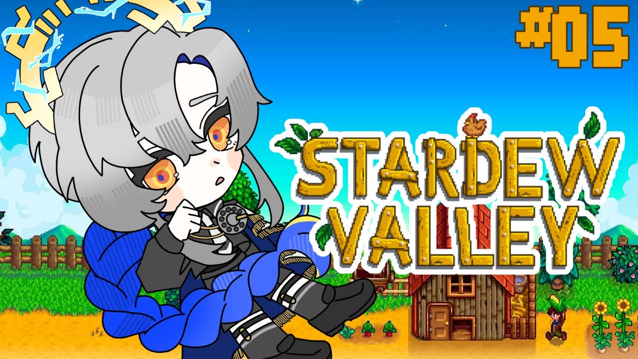【Stardew Valley #5】1年目秋9日目！収穫祭の予感🌽【もしもし灯糸☎VTuber】