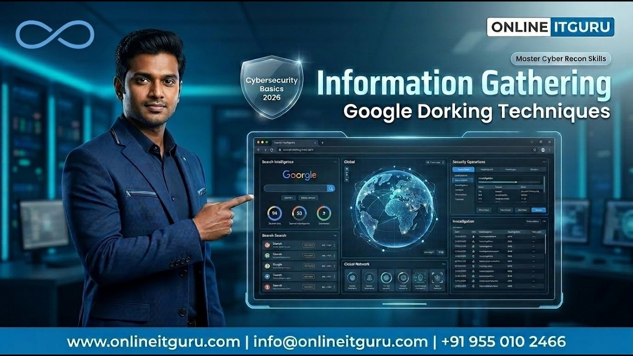 Cyber Security Basics 2026 | Information Gathering | Live Google Dorking Techniques | OnlineITGuru