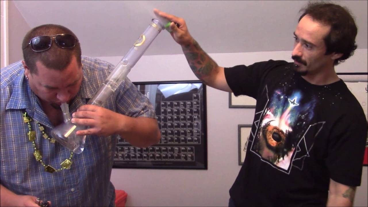 Mat Lee - Gilded Glass Double Shower Perc Bong Review
