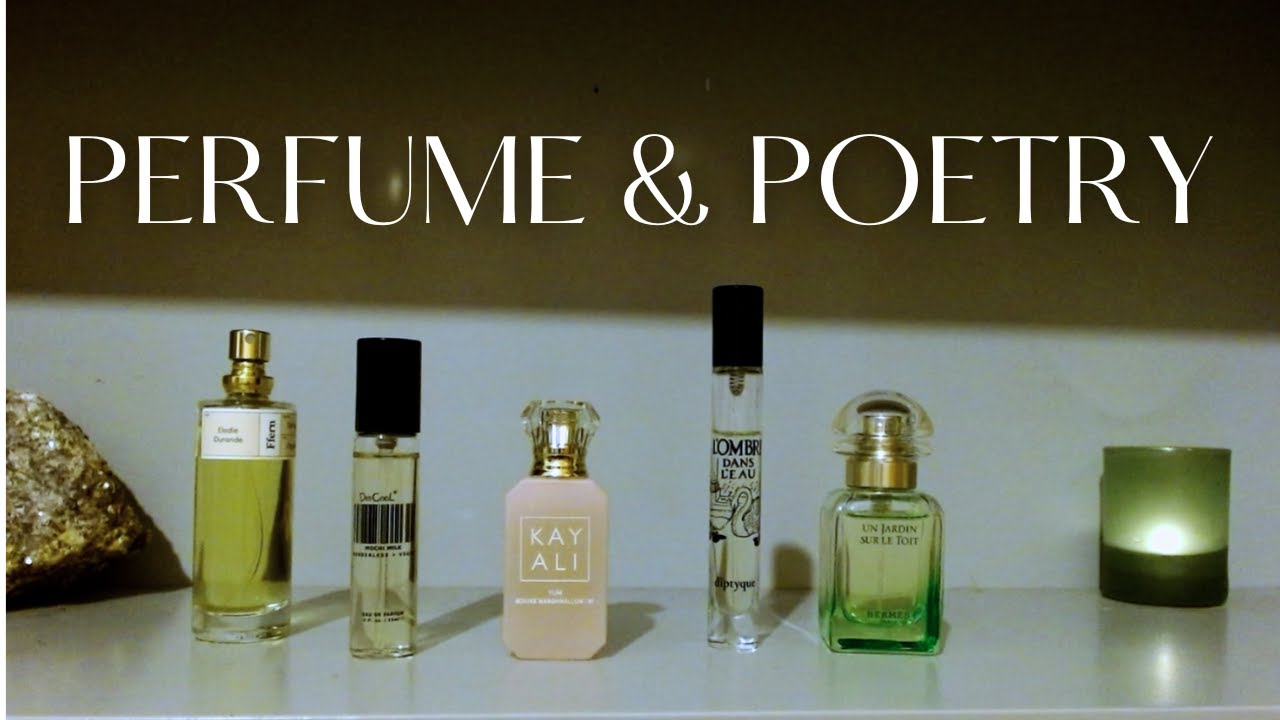 May perfume tray + poetry