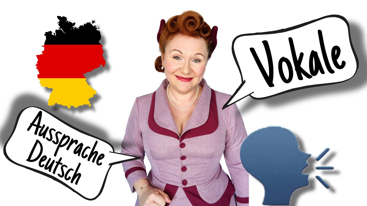 Aussprache Deutsch, Vokale im Deutschen, German pronunciation, German vowels