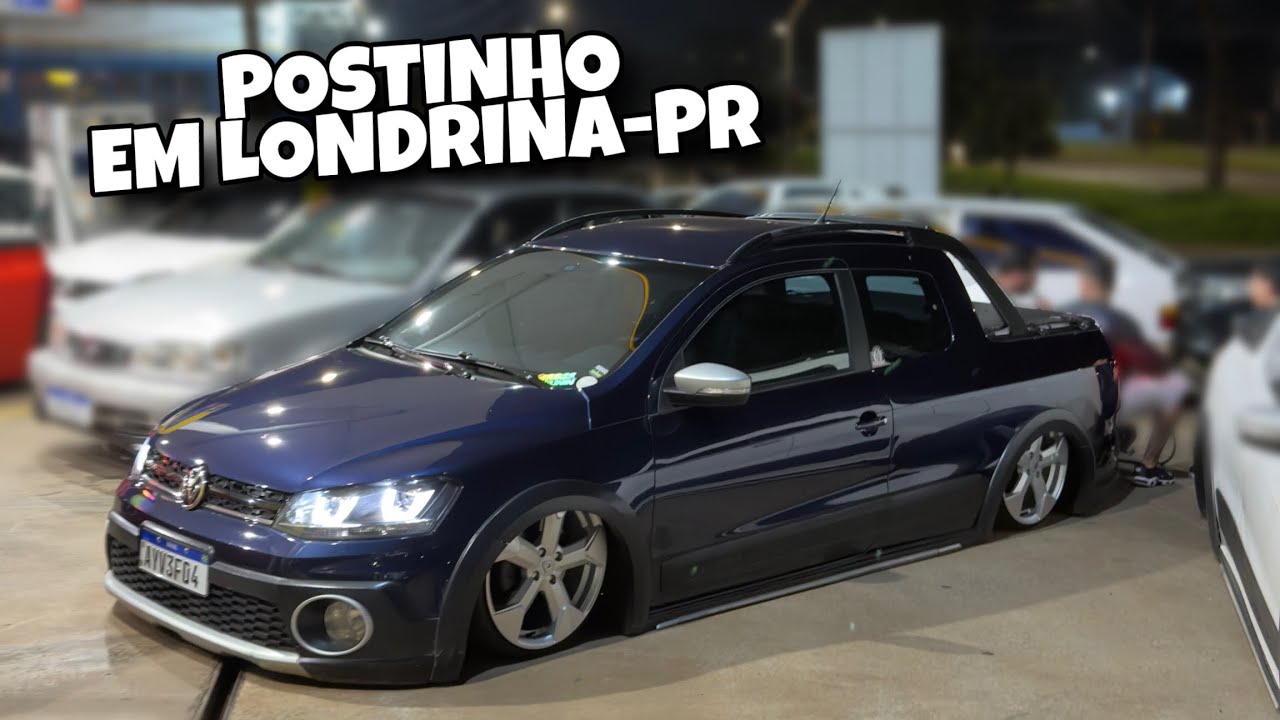 POSTINHO DE LONDRINA NO PARANA TRAVOU DE TANTO CARRO REBAIXADO 🔥