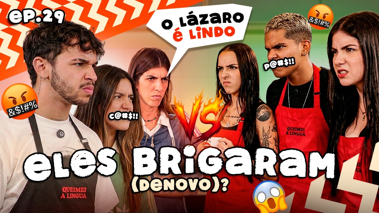 ACABOU A TRETA? POGRAMA VS QUEIMEI A L&Iacute;NGUA ft. SOFIA SANTINO, DOARDA E CICLOPIN