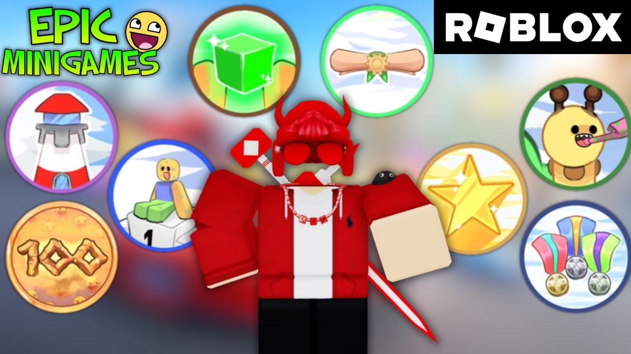 Как получить все постоянные значки в Roblox Epic Minigames!