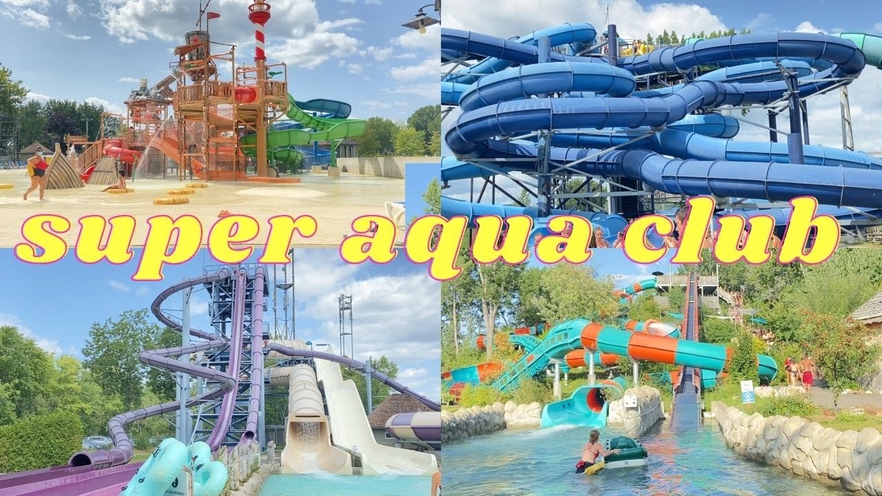 Superbe journée à Super aqua club au Québec يوم رائع في سوبر أكوا كلوب في  كيبيك