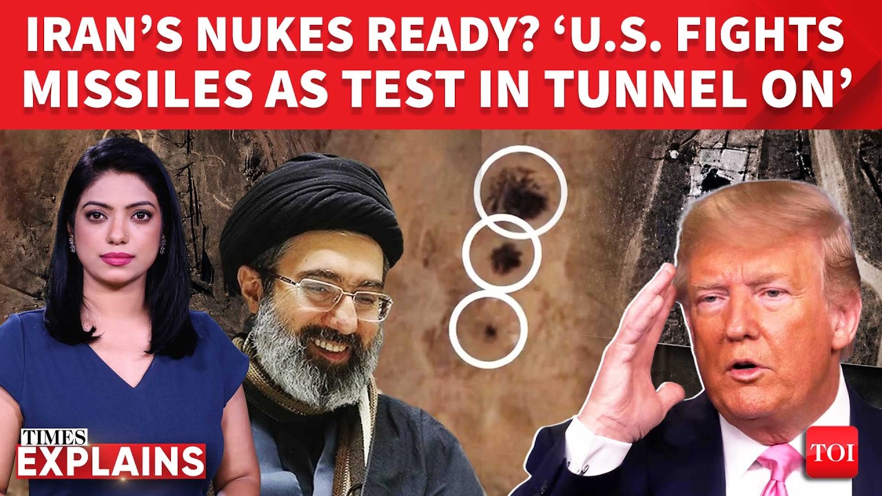 Proof: Iran&rsquo;s NUCLEAR Missiles Locked On Target? &lsquo;Hidden Mountain Tunnels Exposed&rsquo; | Times Explains