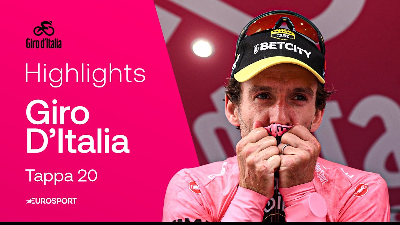 Capolavoro YATES! Il Giro &egrave; suo: van Aert monumentale | Giro d'Italia 2025 Tappa 20 | HIGHLIGHTS